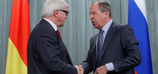 Донбасс и Сирия стали главными темами встречи Лаврова и Штайнмайера.