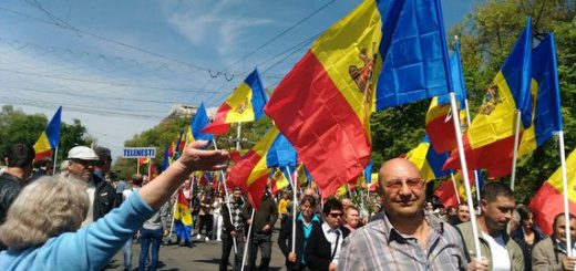 Молдаване атакуют власть под лозунгом "Не боюсь!"