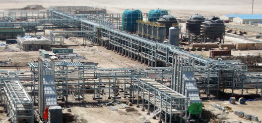 Добыча газа в Узбекистане
