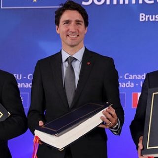 Торговое соглашение Евросоюза с Канадой заработает в 2017 году