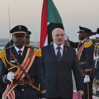В январе состоялись официальные визиты президента Беларуси в Египет и Судан.