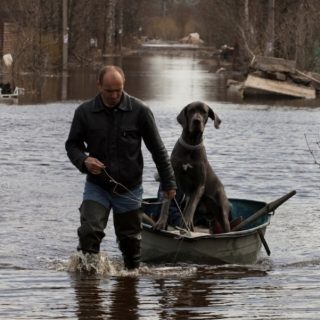 Россияне больше боятся наводнений, чем увольнений