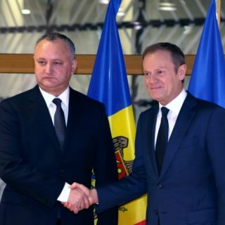 Президент Молдавии Игорь Додон вчера в Брюсселе провел переговоры с руководством Евросоюза и НАТО.