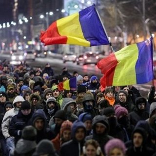 В Румынии продолжаются антиправительственные митинги