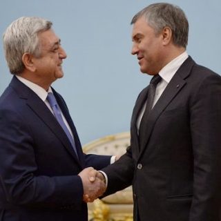 Состоялся визит спикера Госдумы Вячеслава Володина в Армению.