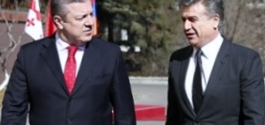 В Тбилиси с официальным визитом побывал глава правительства Армении Карен Карапетян, которого очень тепло встретил премьер-министр Грузии Георгий Квирикашвили.
