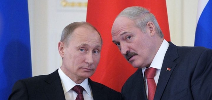 Путин и Лукашенко