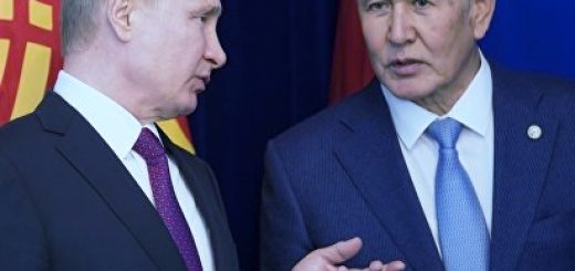 Путин и Атамбаев