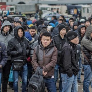 Мигранты из Центральной Азии