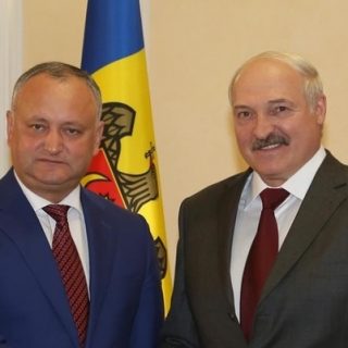 Игорь Додон и Александр Лукашенко