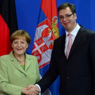 Вучич и Меркель