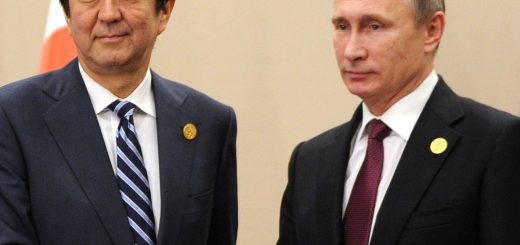 Путин и Абэ