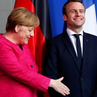 Макрон и Меркель