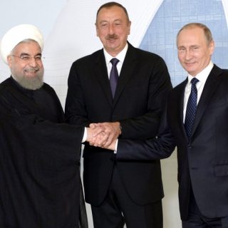 Путин, Алиев и Роухани