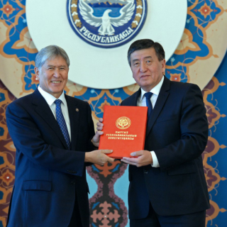Жээнбеков и Атамбаев