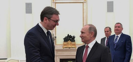 Владимир Путин и Александр Вучич