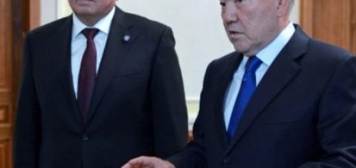 Назарбаев и Жээнбеков