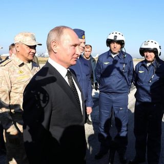 Владимир Путин в Сирии