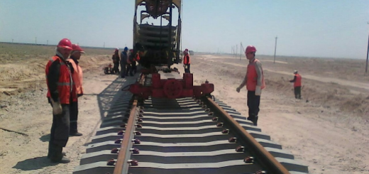Железная дорога на юге Узбекистана и Таджикистана
