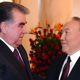 Назарбаев и Рахмон