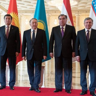 Президенты Казахстана, Кыргызстана, Таджикистана и Узбекистана