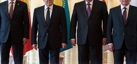Президенты Казахстана, Кыргызстана, Таджикистана и Узбекистана