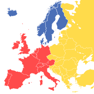 Западная и Восточная Европа