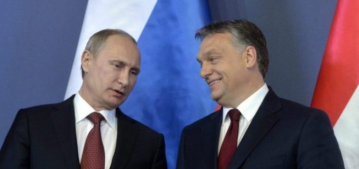 Путин и Орбан