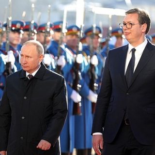 Путин и Вучич