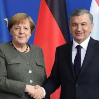 Мирзиеев и Меркель