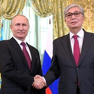 Путин и Касым-Жомарт Токаев