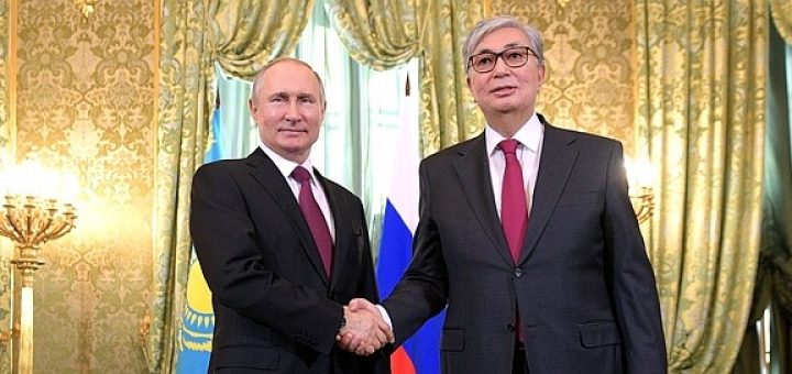 Путин и Касым-Жомарт Токаев