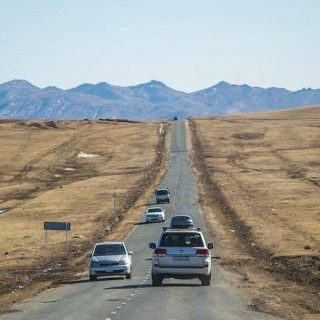Автотрасса Китай - Монголия - Россия