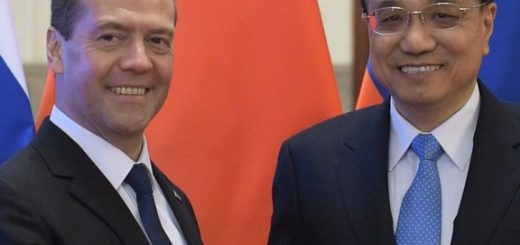 Дмитрий Медведев и Ли Кэцян