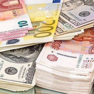 Доллар, евро и рубль