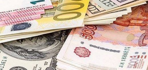 Доллар, евро и рубль