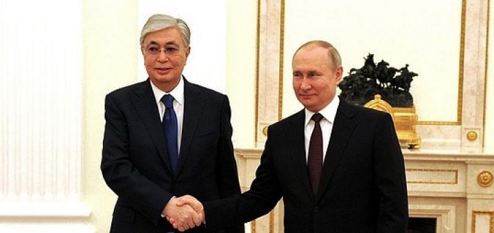 Путин и Токаев