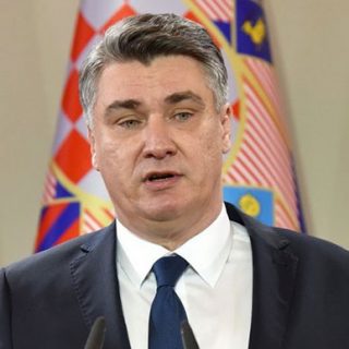 президент Хорватии Зоран Миланович