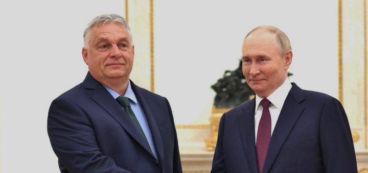 Путин и Орбан