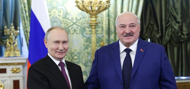 Путин и Лукашенко