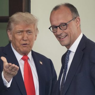 Трамп и Мерц