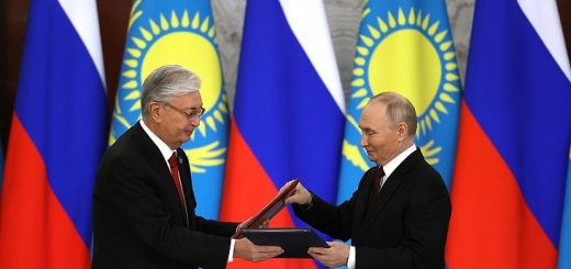 Путин и Токаев