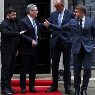 зеленский, мерц, макрон и стармер