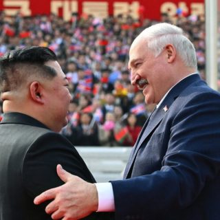 Ким Чен Ын и Александр Лукашенко