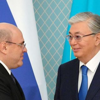 Мишустин и Токаев