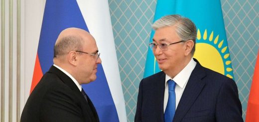 Мишустин и Токаев