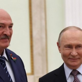 Путин и Лукашенко