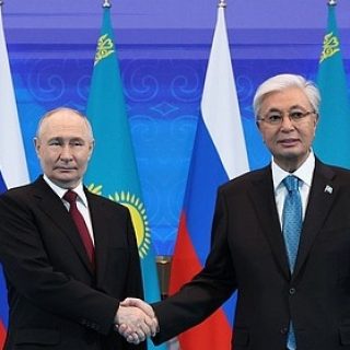Путин и Токаев