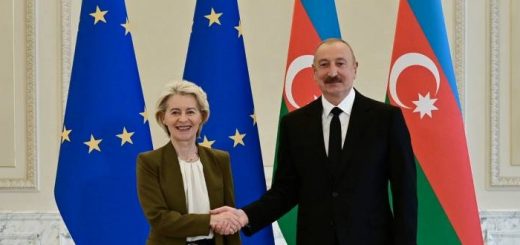 Алиев и Урсула фон дер Ляйен