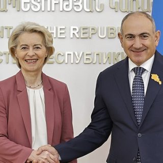 Никол Пашинян и Урсула фон дер Ляйен